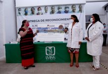 Grupo Xcaret reconoce a personal de la salud del Instituto Mexicano del Seguro Social en el Estado de Quintana Roo.
