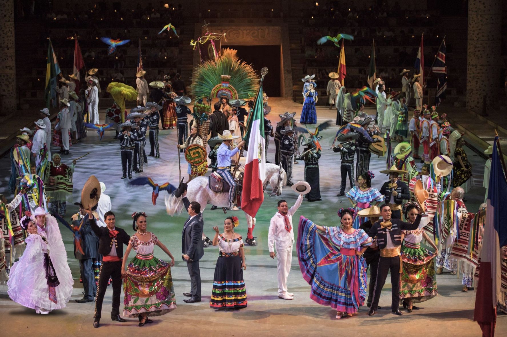 La mejor producción teatral de la industria de atracciones a nivel mundial,  es mexicana y se llama: Xcaret México Espectacular - Grupo Xcaret Sitio  Corporativo